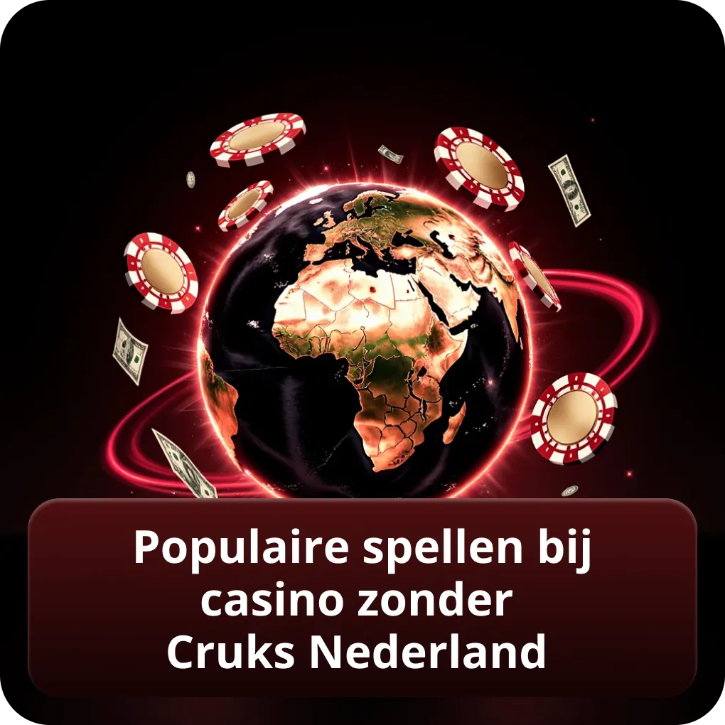 Populaire spellen bij casino zonder cruks nederland