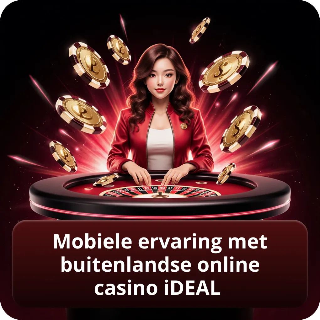 Mobiele ervaring met buitenlandse online casino ideal