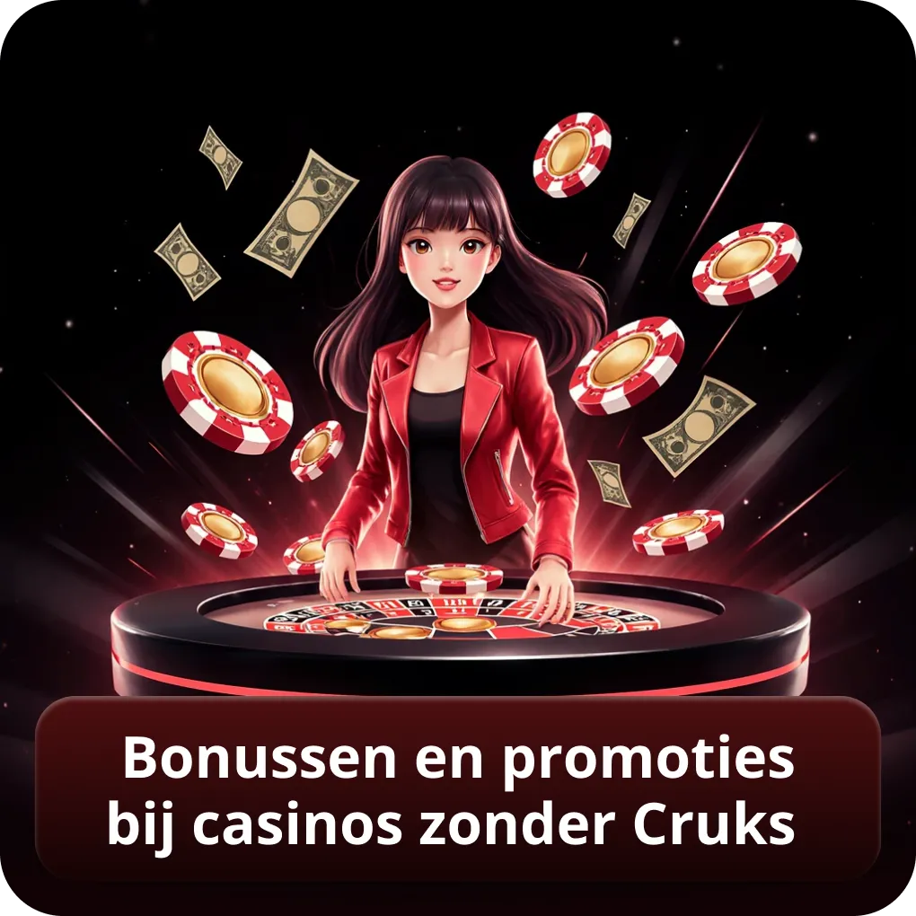 Bonussen en promoties bij casinos zonder cruks