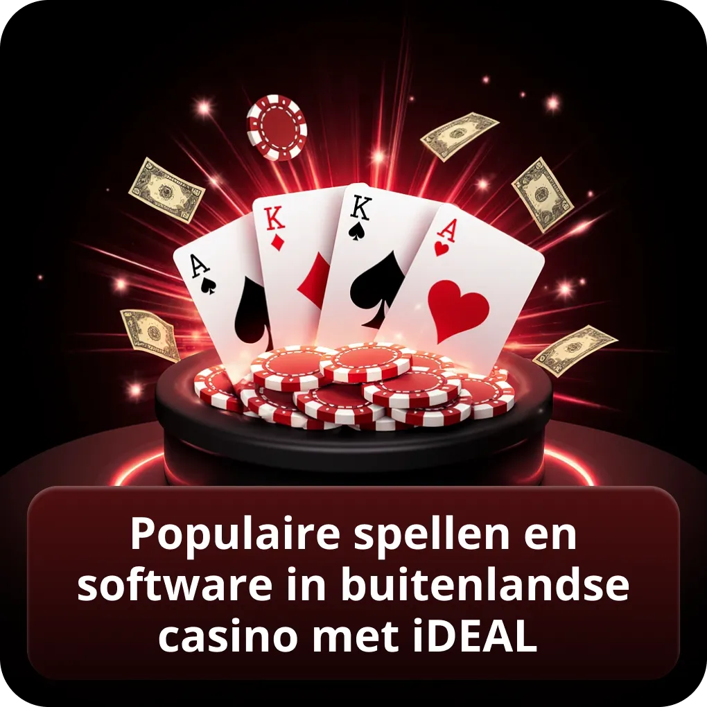 Populaire spellen en software in buitenlandse casino met ideal